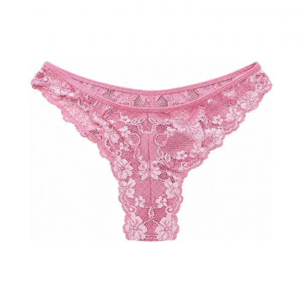 Brazilian briefs Pink Lace M