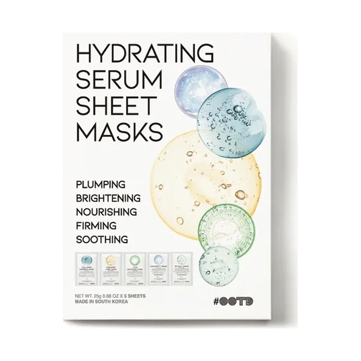 OOTD Serum Sheet Mask 1pcs