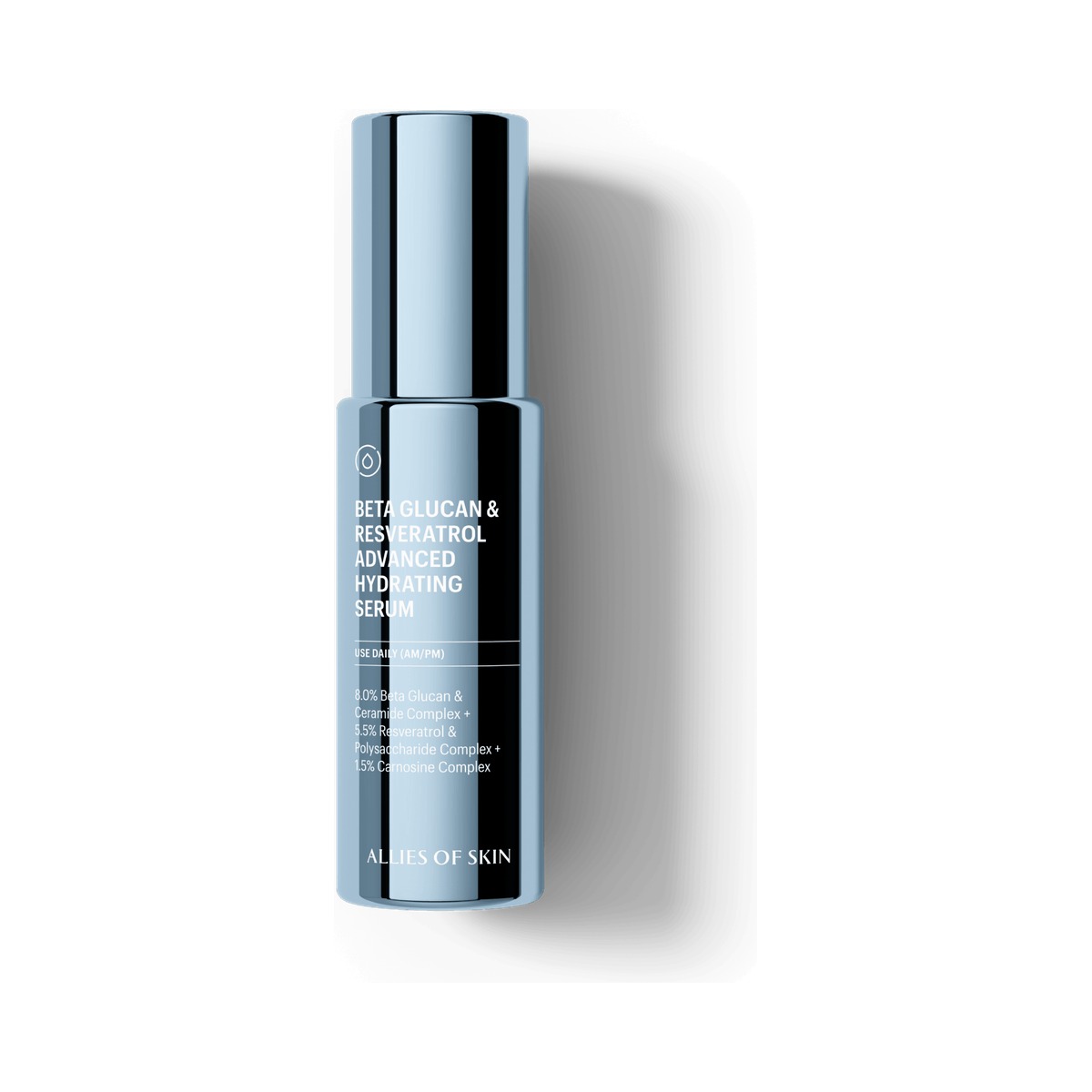 Allies of Skin Serum 30ml Beta Glucan & Resveratrol Advanced Hydrating