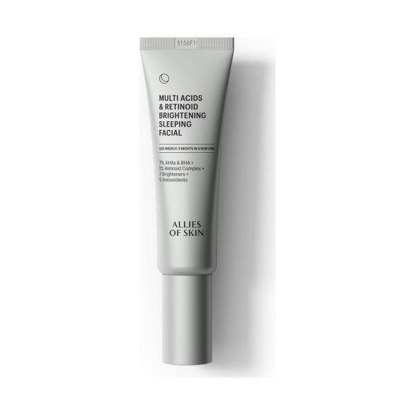 Allies of Skin Multi Acids & Retinoid Brightening Sleeping Facial 48ml