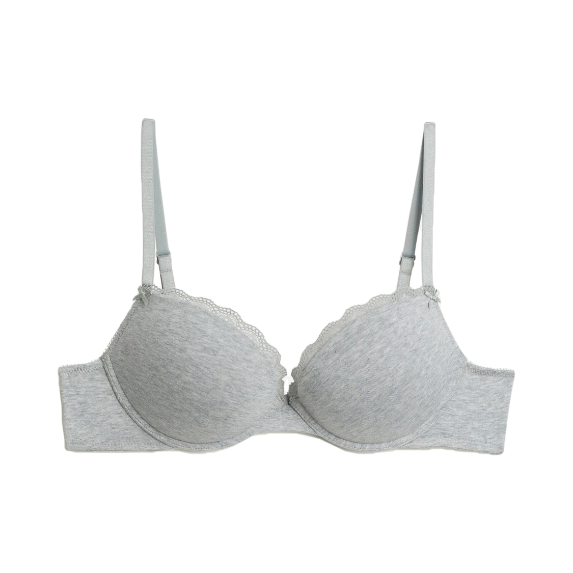 Yamamay Harmony Push up Bra Medium Grey Melange 80B серый трикотажный пушап бра