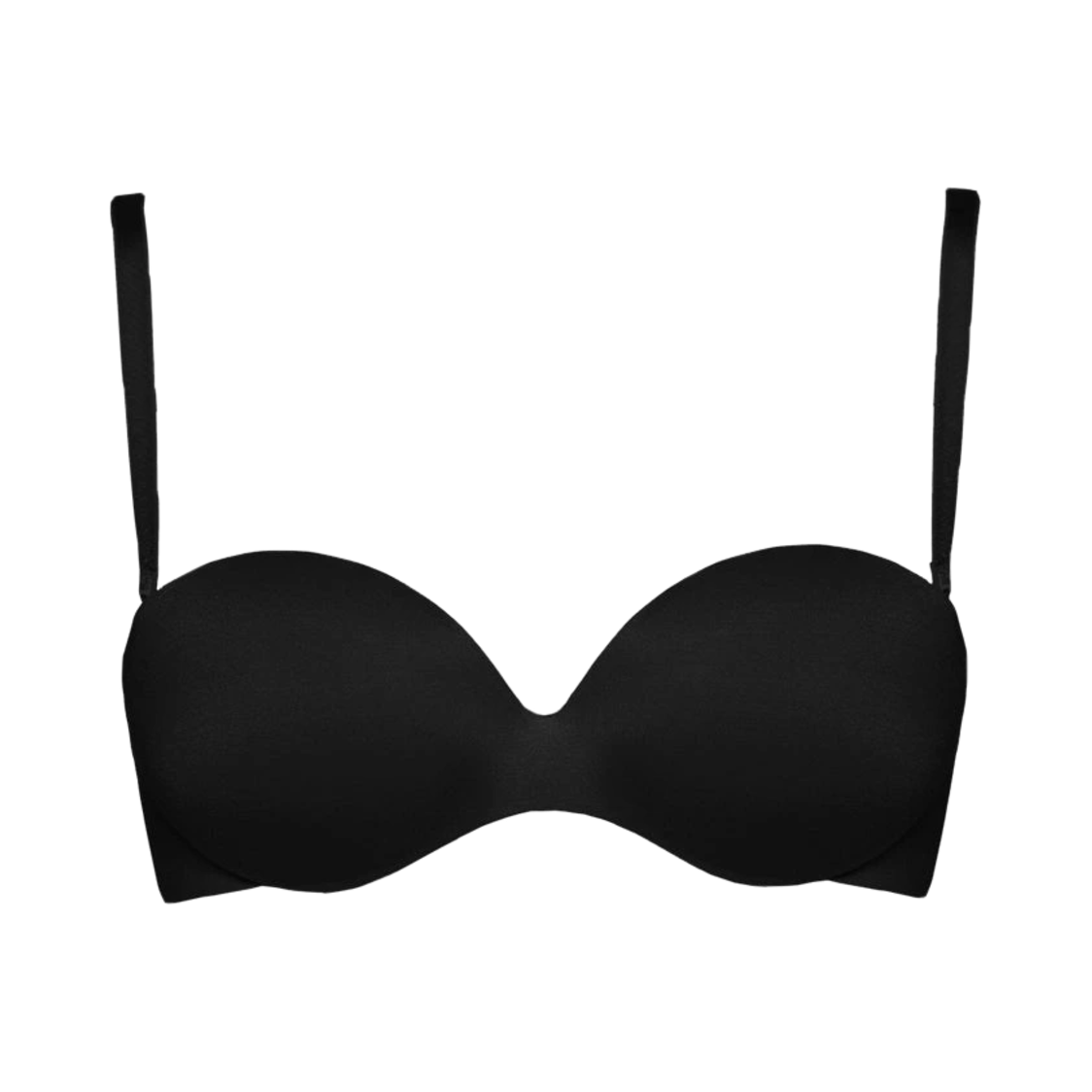 Padded bandeau bra in differen черный 4C