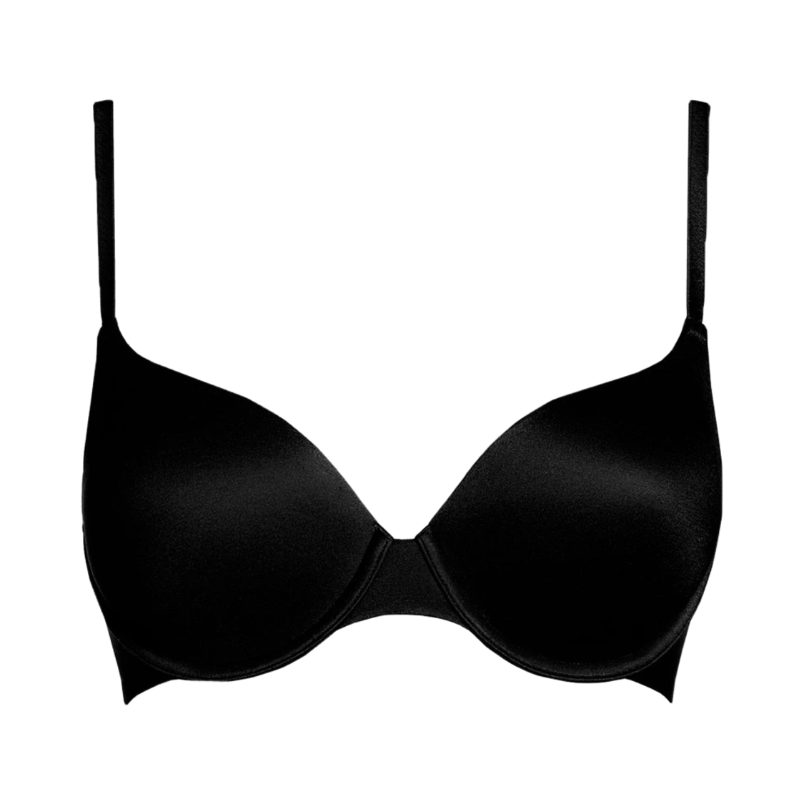 Padded balcony bra in differen черный 4E