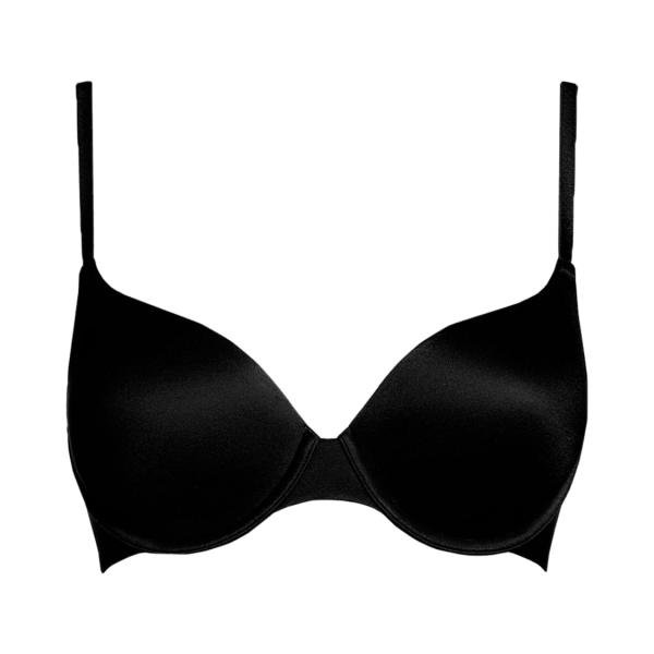 Padded balcony bra in differen черный 4E